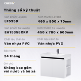 Lavabo tủ Caesar LF5358 + EH15358CRV