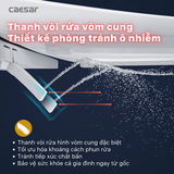 Bồn Cầu 1 khối CAESAR C1363F Nắp Rửa Điện Tử TAF710H