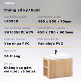 Lavabo tủ Caesar LF5358 + EH15358CLW7V