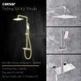 Cây sen tắm Caesar S688C nóng lạnh