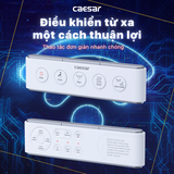 Bồn Cầu 1 khối CAESAR C1363F Nắp Rửa Điện Tử TAF610H