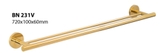 Thanh treo khăn Inox Bao BN231V mạ vàng - Phụ kiện nhà vệ sinh, nhà tắm