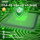 Bồn Cầu 1 khối CAESAR C1363F Nắp Rửa Điện Tử TAF710H