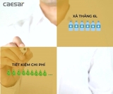Bồn cầu xả gạt tay Caesar CP1333 (chưa bao gồm xả gạt)
