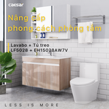 Lavabo tủ Caesar LF5028 + EH15028AW7V