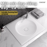 Chậu Rửa Lavabo Dương Bàn CAESAR LF5038