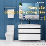 Lavabo tủ Caesar LF5028 + EH15028DDRV