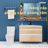 Lavabo tủ Caesar LF5028 + EH15028DDLW7V