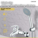 Vòi sen tắm nóng lạnh Caesar S360C