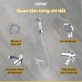 Vòi sen tắm nóng lạnh Caesar S543C