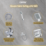 Vòi sen tắm nóng lạnh Caesar S403C