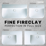 Lavabo chậu rửa mặt Caesar LF5376 treo tường