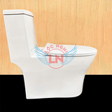 Bồn cầu 1 khối Siton S802 xả hai nhấn nắp êm