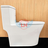 Bồn cầu 1 khối Siton S803 xả hai nhấn nắp êm