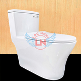 Bồn cầu 1 khối Siton S803 xả hai nhấn nắp êm