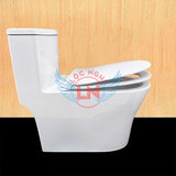 Bồn cầu 1 khối Siton S803 xả hai nhấn nắp êm