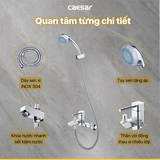 Vòi sen tắm nóng lạnh Caesar S463C