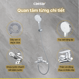 Vòi sen tắm nóng lạnh Caesar S733C