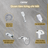 Vòi sen tắm nóng lạnh Caesar S843C