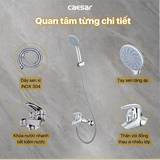 Vòi sen tắm nóng lạnh Caesar S360C