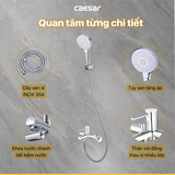 Vòi sen tắm nóng lạnh Caesar S353C