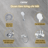 Vòi sen tắm nóng lạnh Caesar S523C