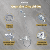 Vòi sen tắm nóng lạnh Caesar S433C