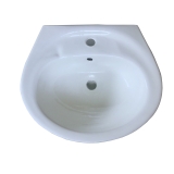 Lavabo chậu rửa mặt treo tường Dovico trắng nhỏ