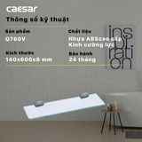 Bộ gương kệ Caesar M753VR 60x45 cm