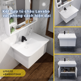 Lavabo chậu rửa mặt Caesar LF5374 treo tường