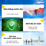 Bồn cầu 2 khối CD1320 nắp rửa điện tử TAF400H