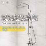 Thân cây sen tắm đứng nóng lạnh Caesar BS122