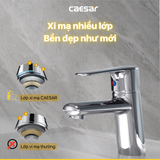 Vòi lavabo chậu rửa mặt Caesar B430CU nóng lạnh