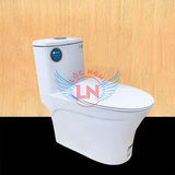 Bồn cầu 1 khối Siton S801 xả hai nhấn nắp êm chống xước