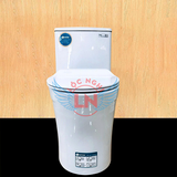Bồn cầu 1 khối Siton S801 xả hai nhấn nắp êm chống xước