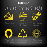 Nắp Bàn Cầu Trẻ Em Caesar M284 Rơi Êm