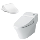 Bồn cầu 1 khối INAX AC-1008R nắp rửa điện tử CW-H17VN