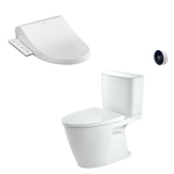 Bồn cầu 2 khối INAX ACT-602 xả cảm ứng nắp rửa CW-H18VN