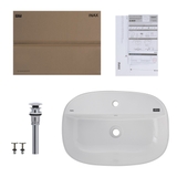 Lavabo chậu rửa mặt INAX AL-652V đặt bàn (AL652V)