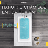 Bồn tắm dài Caesar AT0670 dài 1m7 loại xây