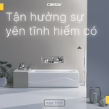 Bồn tắm dài Caesar AT0870L(R) dài 1m7 loại chân yếm