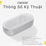 Bồn tắm lập thể Caesar MT0770