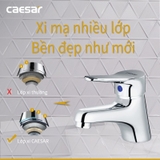 Vòi lavabo chậu rửa mặt Caesar B111C nước lạnh