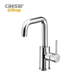 Vòi lavabo chậu rửa mặt Caesar B520CU nóng lạnh kèm nút xả nhấn