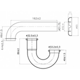 Ống thải chữ P American Standard FFAS3939