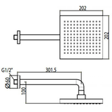 Bát Sen American Standard WF-9052 (WF9052) Vuông