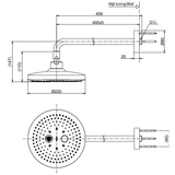 Bát sen gắn tường TOTO TBW01004A 2 Chế Độ