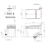 Bồn cầu điện tử American Standard Acacia Plat KP-8310