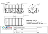 Bồn nước Inox 10000 lít ngang Đại Thành I304 (10000l)