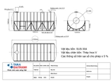 Bồn nước Inox 3000 lít ngang Đại Thành I304 (3000l)